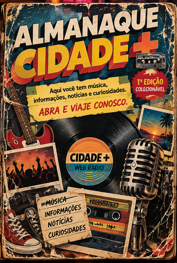 Capa da primeira edição colecionável do Almanaque Cidade +
